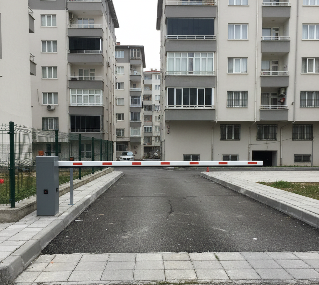 Otopark Kollu Bariyer Uygulama